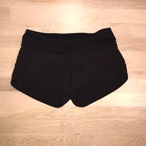 lululemon athletica speed up short black